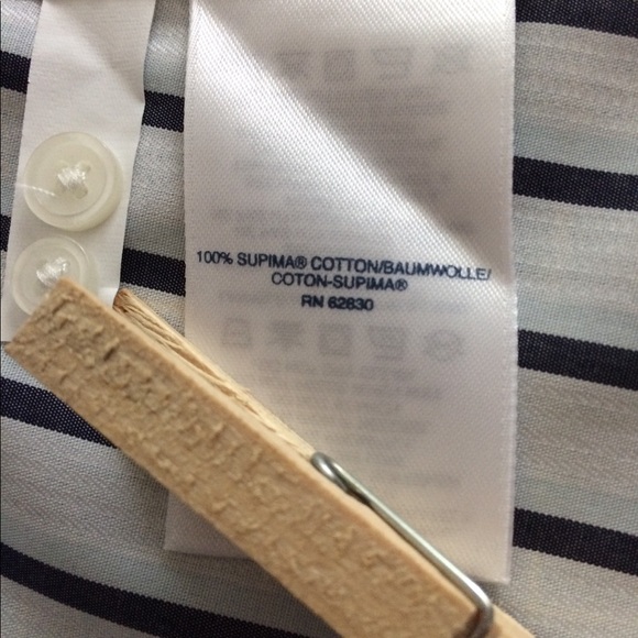 NWT 16 Women Lands End Cotton Shirt - Picture 7 of 7